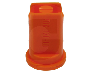 rozpylacz eżektorowy kompaktowy IDK 120°, tworzywo, SW8, pomarańczowy