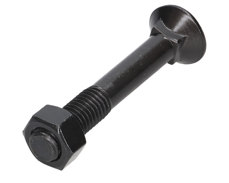 śruba płużna noskowa z nakrętką M10x30 10.9