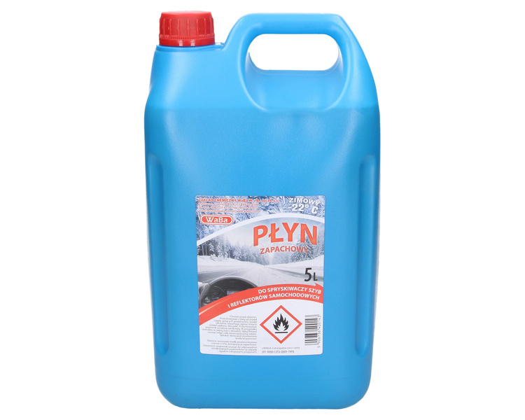 Płyn do spryskiwaczy WaBa zimowy -22 st 5 litrów