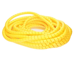 Osłona spiralna 22-27 żółta na wąż hydrauliczny PCV SGX-25Z