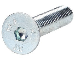 śruba z łbem stożkowym na imbus M8x40 8.8 ocynk DIN7991