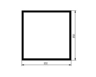 szyba ładowarka John Deere 4400, 4500 - przednia EQ37742