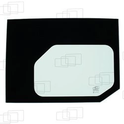 szyba CAT - drzwi dolna 196-1437, 210-5792 (4038)