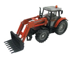 SIKU 3653 Traktor Massey Ferguson ładowacz czołowy 1:32