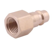 Szybkozłącze pneumatyczne P26 NW7.2 wtyczka 1/4"BSP gwint wewnętrzny POLMO