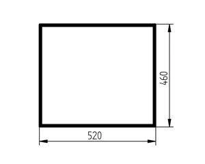 szyba ładowarka teleskopowa Manitou - dachowa 487760