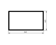 szyba ładowarka teleskopowa Manitou - dachowa 601478