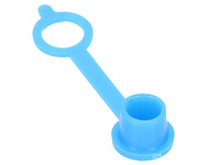 Osłonka smarowniczki M8 kolor niebieski TEGER