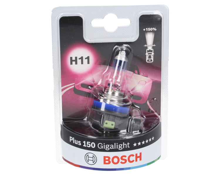 żarówka BOSCH H11 12V 55W PGJ19-2 Plus 150 Gigalight