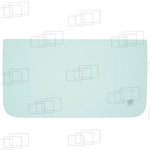 szyba do koparki Hyundai - przednia dolna 71Q6-02711 (3582)