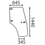 szyba Landini - drzwi prawe 3659539M1 (3070)