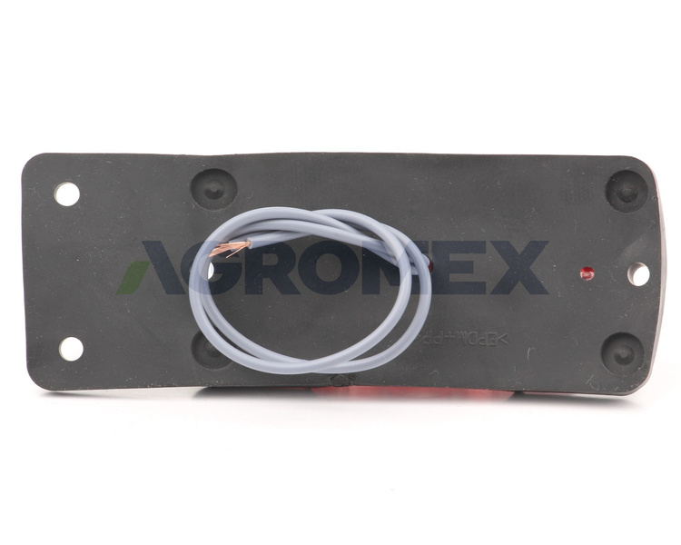 Lampa obrysowa przednio-tylna, biało czerwona