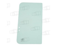 szyba spychacz Komatsu - lewa boczna przesuwna 17A-Z11-1530