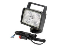 Lampa robocza podwójna z żarówką H3 55V na magnes