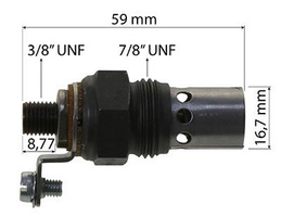 świeca płomieniowa Massey Ferguson 3583543M2, 893501M91, GF154, 144693511, 2666103