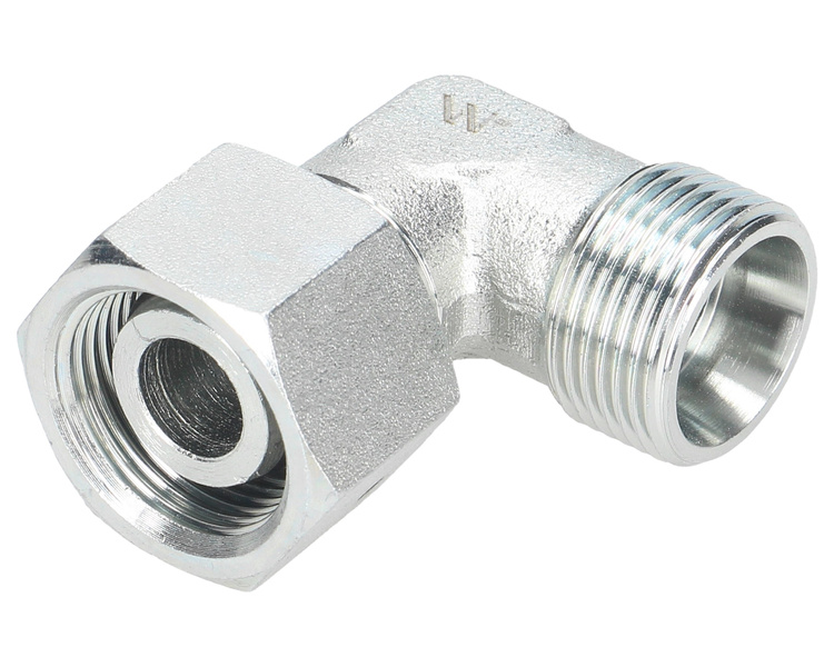 Kolanko hydrauliczne metryczne AB M22x1.5 15L (XEVW) Waryński 