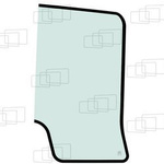 szyba CAT - drzwi lewe tylna 508-0791