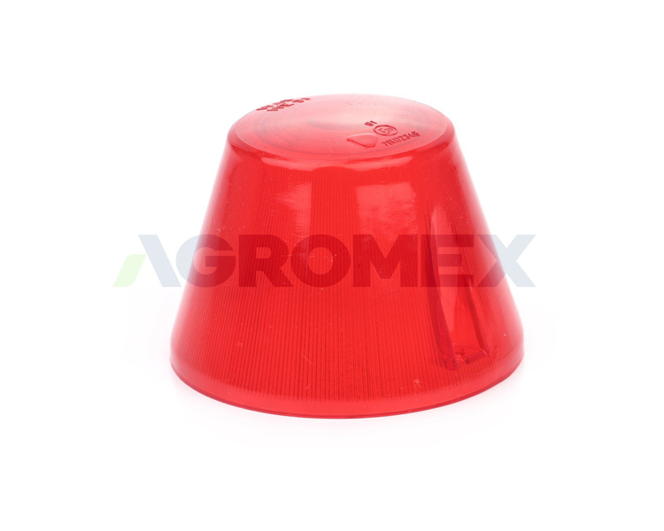 Klosz lampy wysoki WE93 czerwony