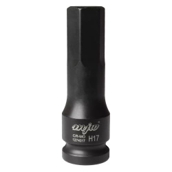 Klucz nasadowy nasadka udarowa trzpieniowa 1/2" długa HEX H17 MJW