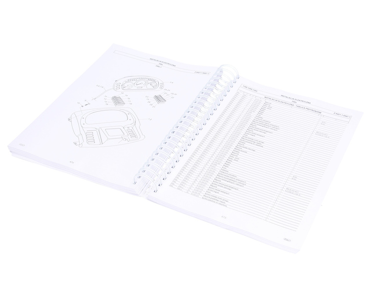 katalog części zamiennych Zetor Proxima 6421, 6441, 7421, 7441, 8421, 8441