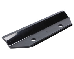 Nóż sieczkarni utwardzony 318x92,5x6 Fi-18 mm kombajn Pottinger 30-0320-22-01-2