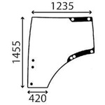 szyba do ciągnika John Deere - drzwi lewe L212967, L207690 (3121)
