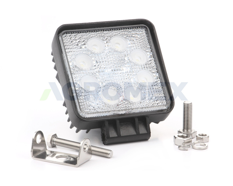 Lampa robocza LED, kwadratowa 10-30V 24W