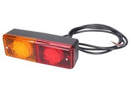 lampa tylna zespolona LED uniwersalna 200x70mm stop, pozycja, kierunkowskaz