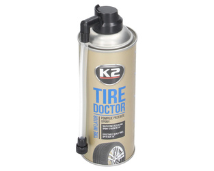 środek do uszczelniania i pompowania przebitych opon 400ml K2 B310