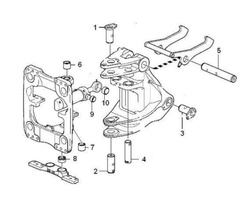 tuleja sworznia konika dolna Volvo V11884714