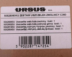 Zestaw uszczelek zwolnicy 50528020 50428120 50528040 C-360 oryginał Ursus