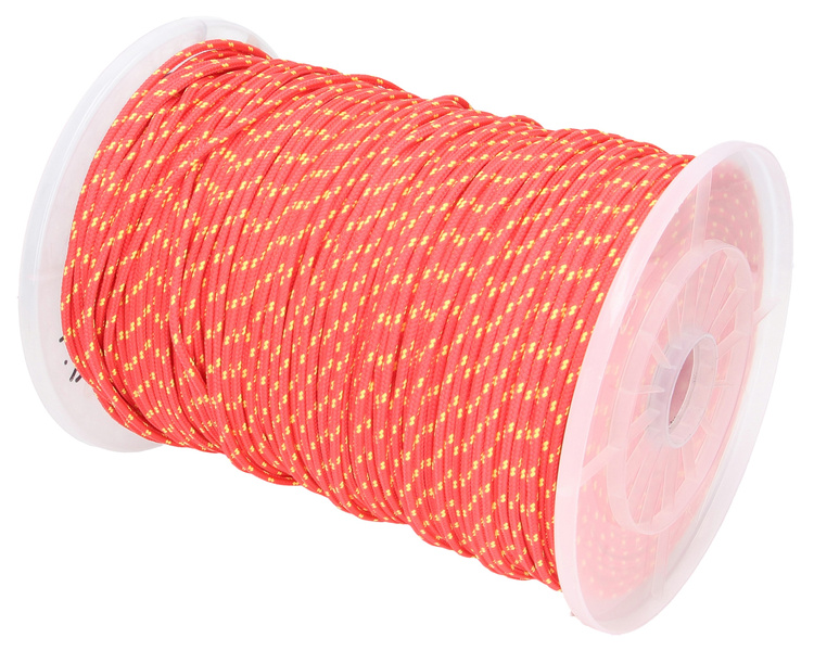 Lina linka pleciona polipropylenowa sznur z rdzeniem 4 mm 1m