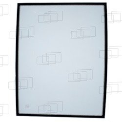 szyba koparka Case, New Holland - przednia górna 72106391, 980800 (3245)