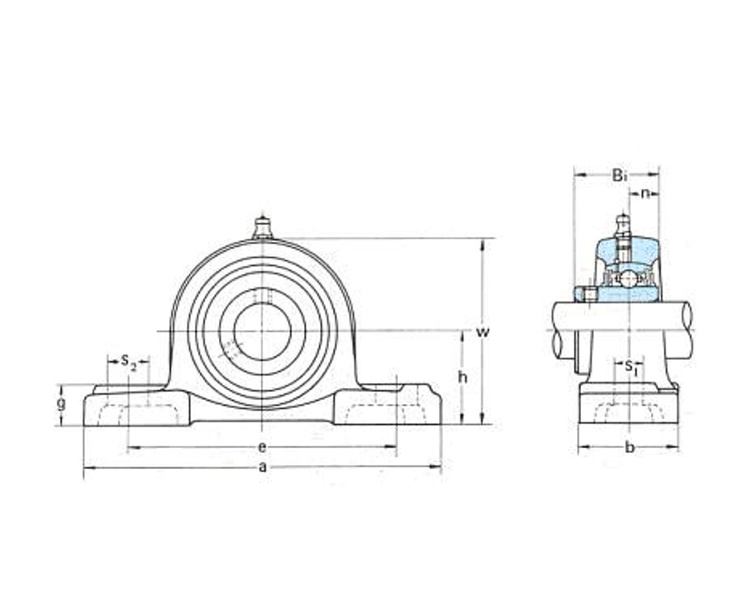 Łożysko samonastawne w oprawie UCP205