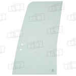 szyba koparka Case CX - drzwi górna przednia KHN15400