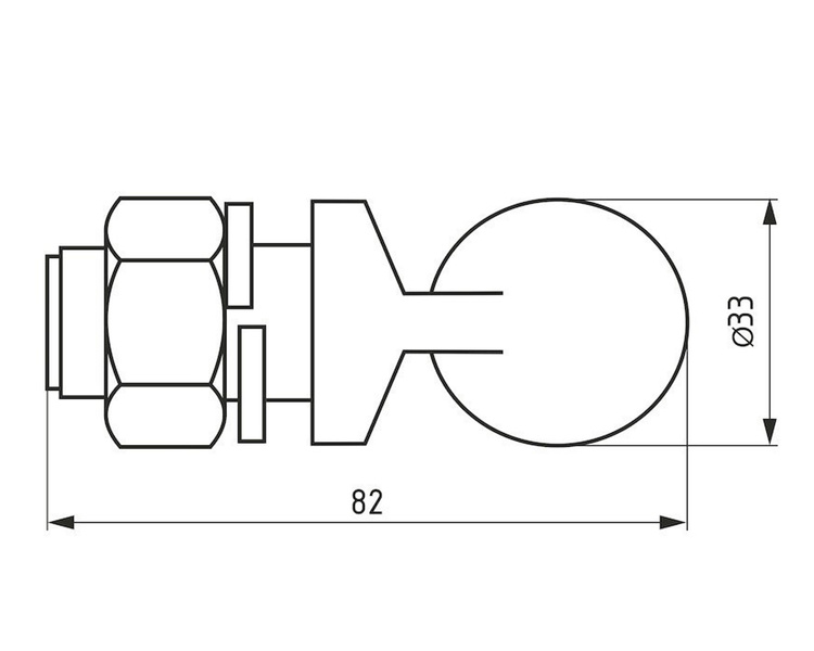 Gałka targańca Claas 610321