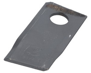 Nożyk prawy, kosiarka Fella 98x48x4 fi 19mm 58036090