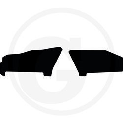 mata podłogowa, wykładzina welur do ciągnika Fendt 206 V/F - 207 V/F