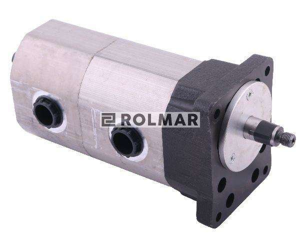 Pompa hydrauliczna podwójna Lewa PZS-KP-25-16 (stary typ) 19/16 cm3/obr Bizon Rekord