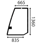 szyba Case - drzwi lewe P2447029