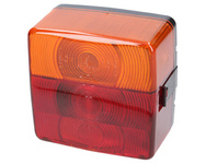 lampa tylna z oświetleniem rejestracji 98x100mm