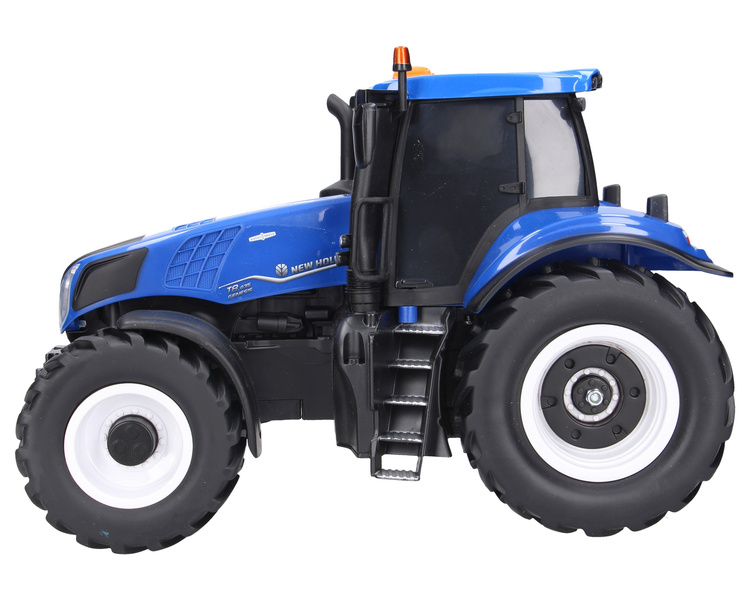 Traktor New Holland z dźwiękiem, światłami i napędem