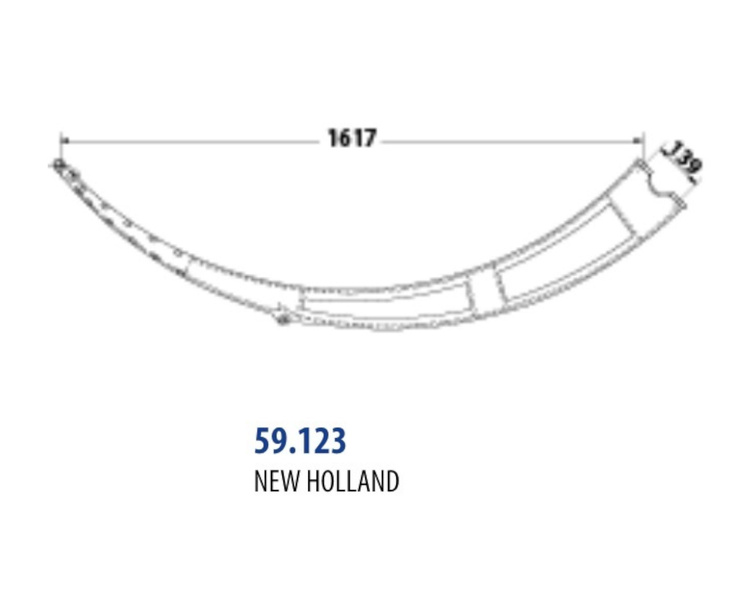 Iglica igła metalowa prasa New Holland 59.123