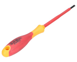 Wkrętak płaski izolowany 2,5 x 75 mm VDE Waryński