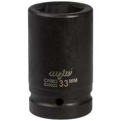 Nasadka udarowa 1" 6-kąt długa 33 mm MJW