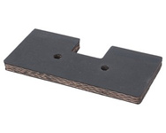 Łopatka gumowa 147x70mm kombajn Deutz-Fahr 06240454