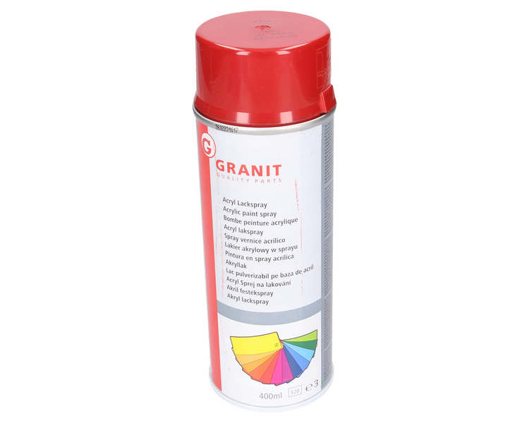 lakier, farba case czerwony spray 400ml Wilckens Granit