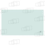 szyba CAT - tylna dolna 9R-8688, 9R5101 (5246)