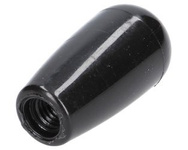 gałka dźwigni wydłużona 52mm, M10 czarna