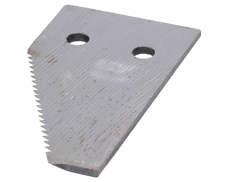 Nóż żniwny końcowy 84x45x3mm otwór 6.5 Claas 6112041 WARYŃSKI